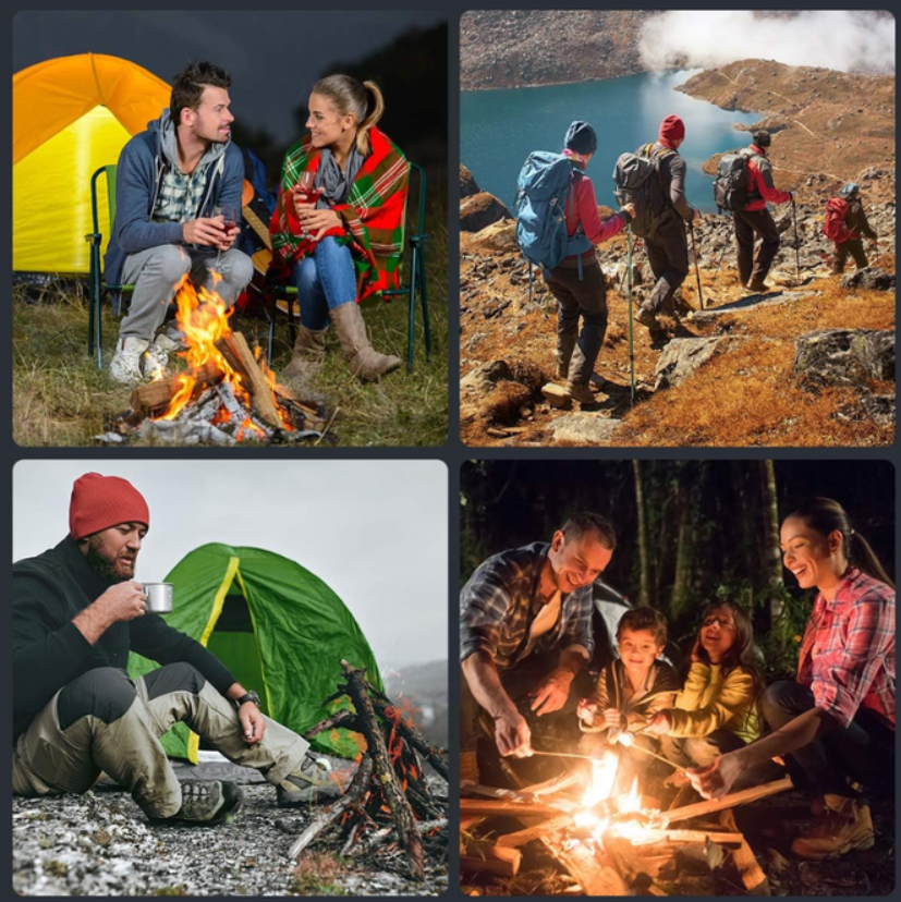 Kit de Supervivencia con Herramientas Multifunción Camping y Viajes
