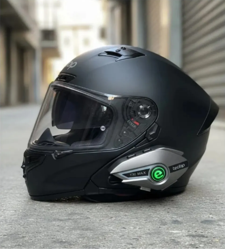 Intercomunicador Bluetooth Para Moto Y30 Max Iluminacion Rgb