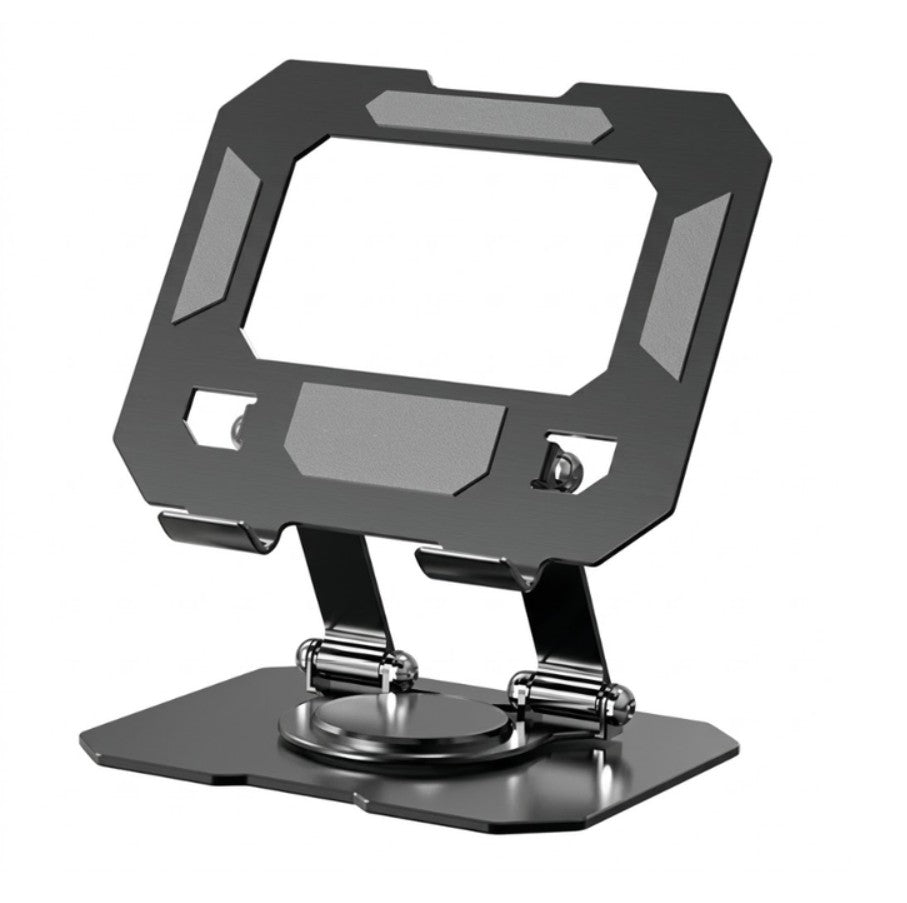 Soporte Metalico Ajustable Para Tablet Y Celular Base Escritorio 360°