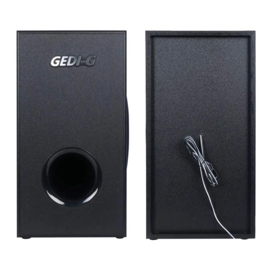 Barra de Sonido Bluetooth con Subwoofer Potente Luces LED RGB