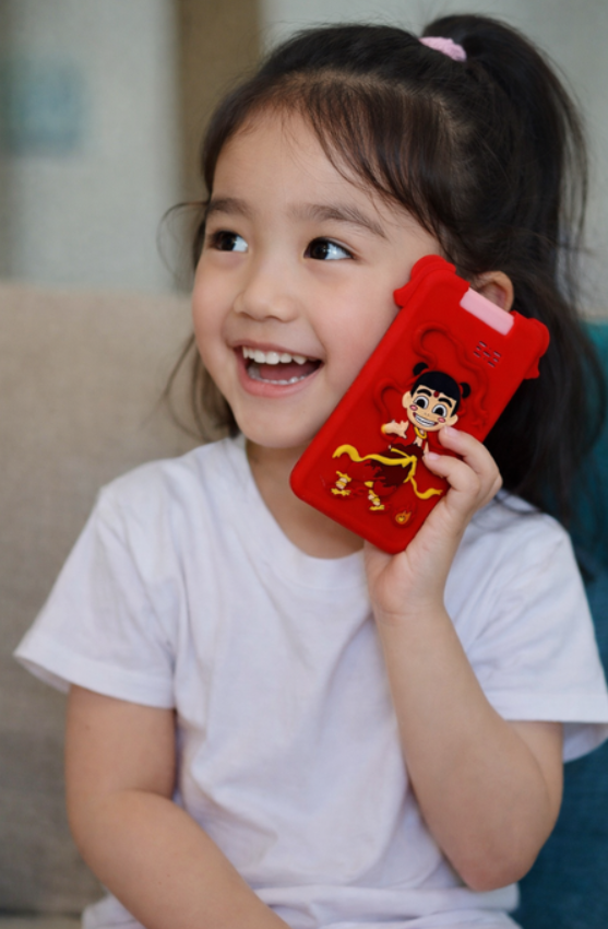Celular de Juguete para Niños Camara Giratoria Funciones Divertidas