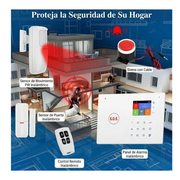 Alarma Casa Negocio Wifi Gsm Inalambrica Kit Completo Sos