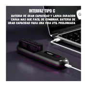 Mini Cepillo Alisador Inalambrico Portatil Recargable