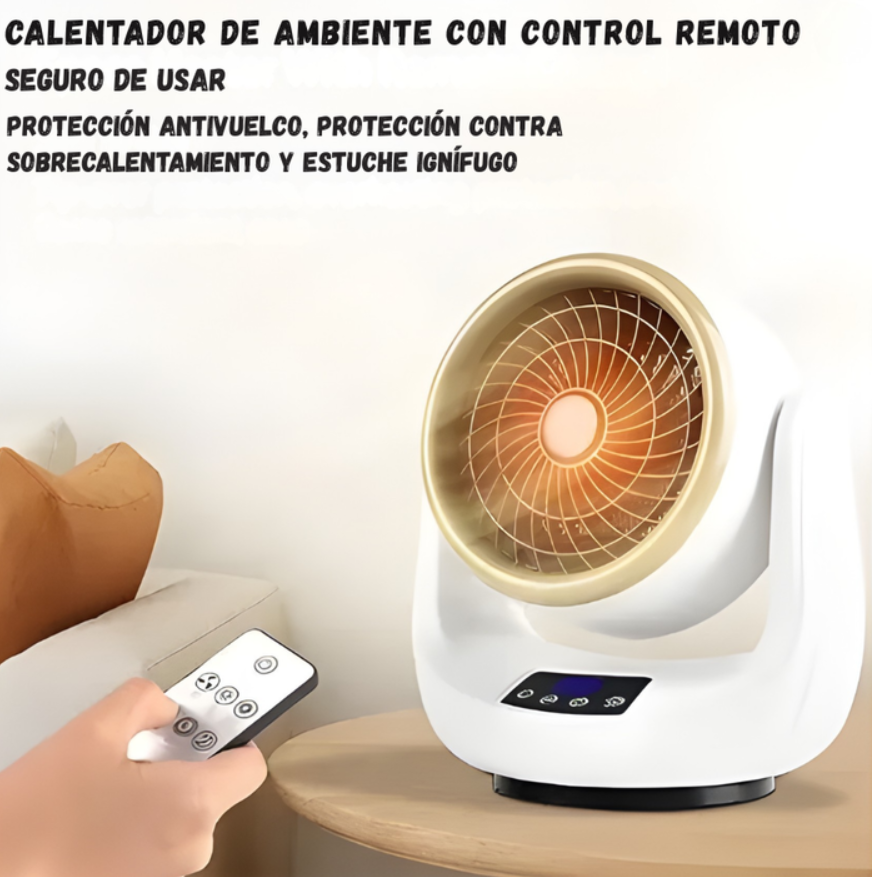 Calefactor Calentador Electrico De Ambiente Portatil 1500w