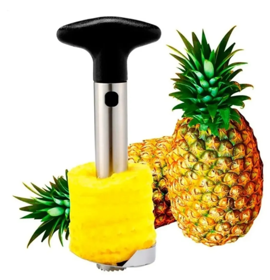 Pelador Cortador de Piña Profesional Acero Inoxidable Mango Ergonomico