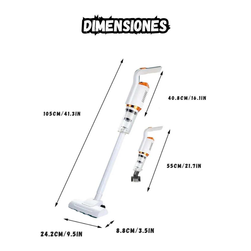 Aspiradora De Mano Inalambrica Portatil Vertical Vacum