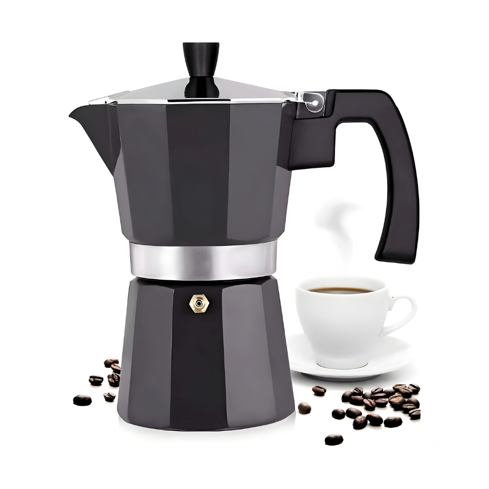 Cafetera Italiana Moka 6 tazas Cafe Tipo Espresso 300 ML