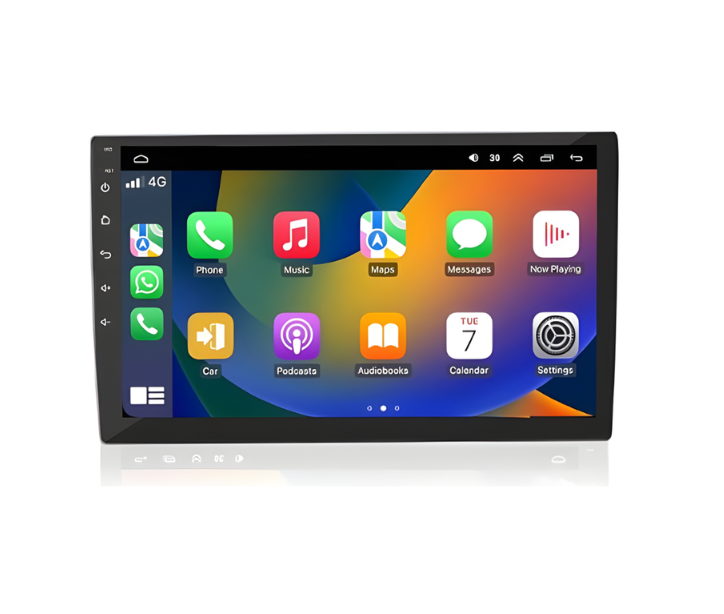 Pantalla CarPlay Android Auto 10'' Kit GPS y Cámara Reversa HD