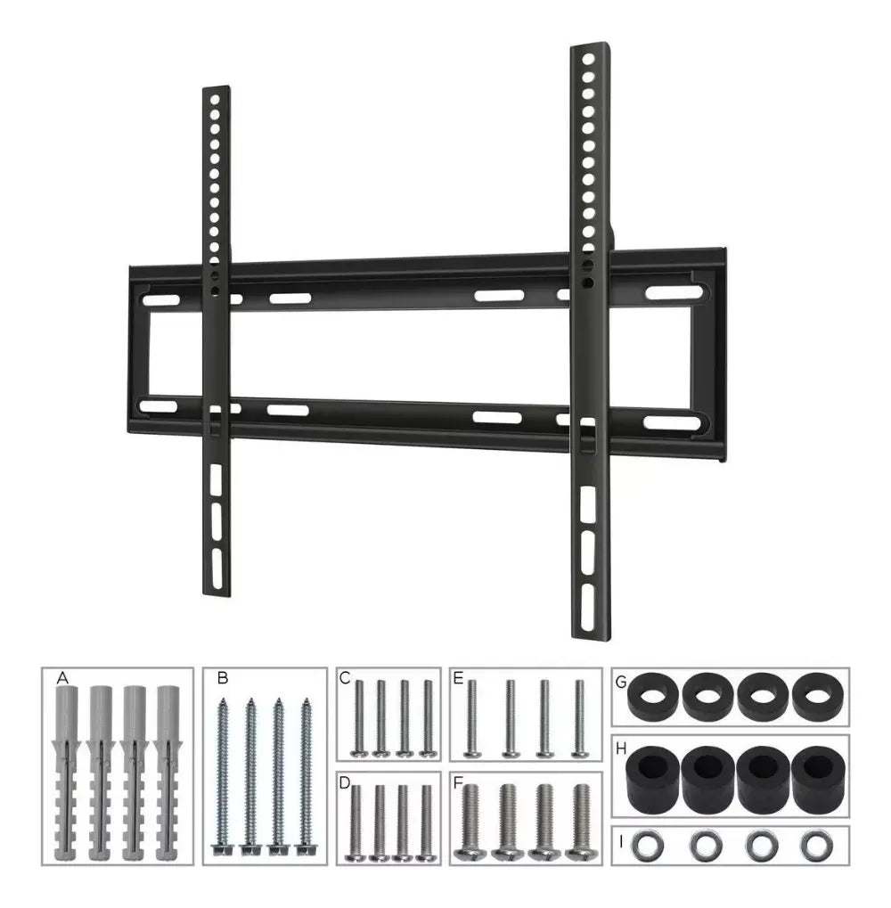 Soporte De Pared Para Tv 26 - 63 Mt-146 Color Negro
