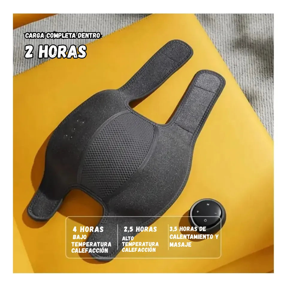 Rodillera Termica Masaje y Compresion Ajustable Multifuncional