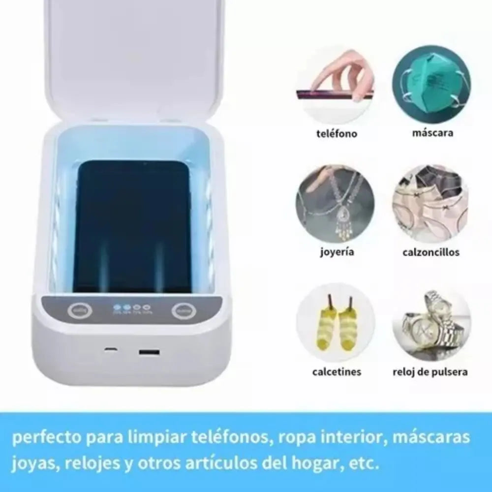 Caja Esterilizador Uv Instrumental Para Pinzas Uñas Manicura