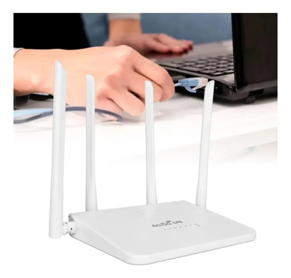 Módem Router 4g Lte R103 Repetidor Tarjeta Sim 4 Antenass