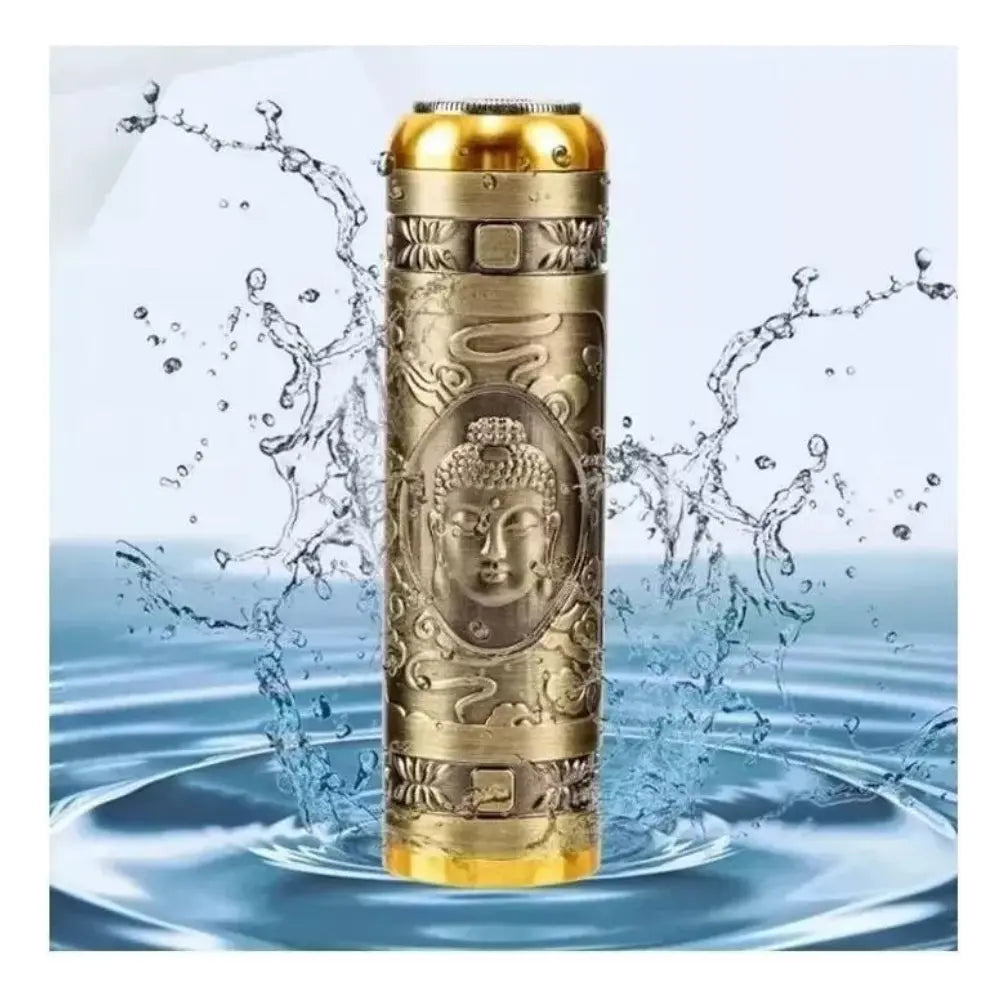 Mini Afeitadora Eléctrica T8 Recargable USB Tipo Shaver Dorada