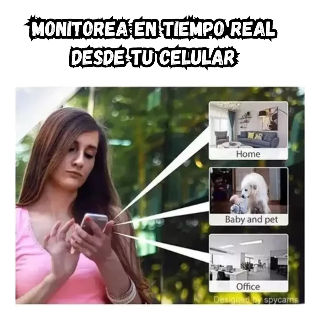 Mini Camara Espia X5 Full Hd Wi-fi Vision Nocturna Infrarojo