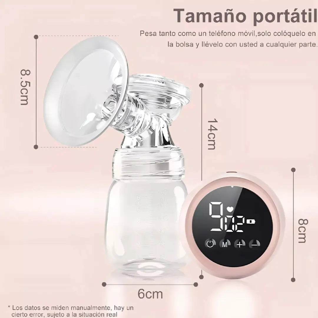 Extractor Eléctrico Doble Leche Materna Para Bebe Recargable