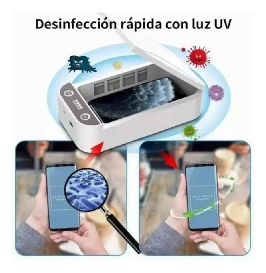 Caja Esterilizador Uv Instrumental Para Pinzas Uñas Manicura