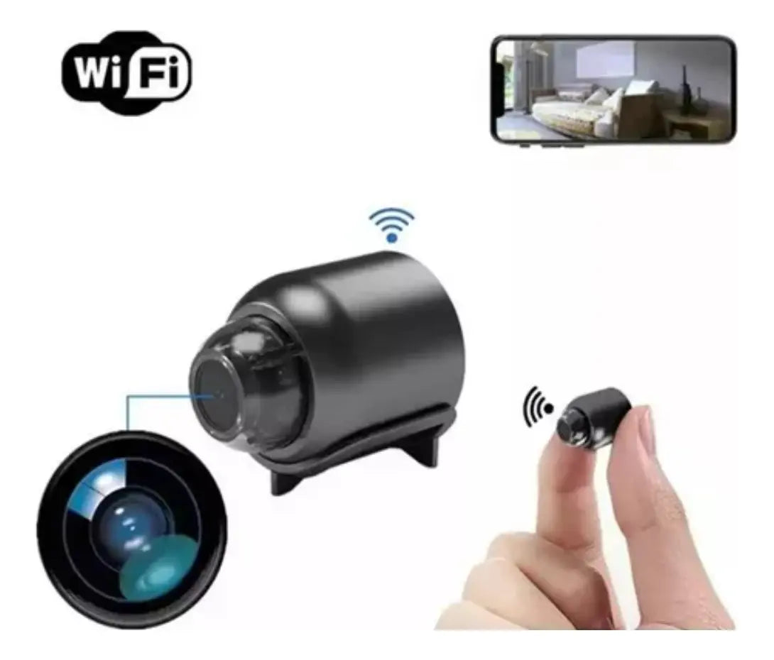 Mini Camara Espia X5 Full Hd Wi-fi Vision Nocturna Infrarojo