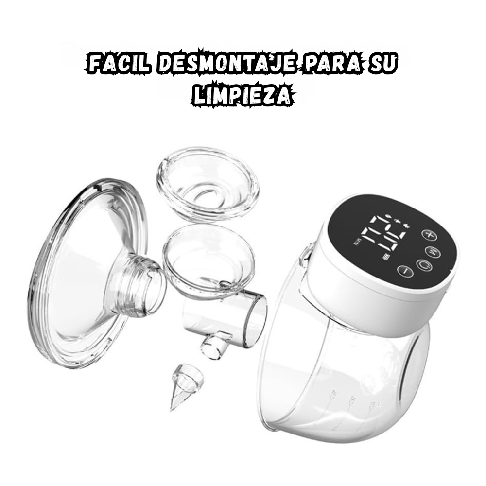 Extractor De Leche Eléctrico Recargable Manos Libres Portátil MY-376
