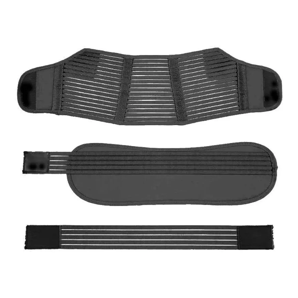 Faja Materna Soporte Prenatal Con Tirantas Ajustable Negro