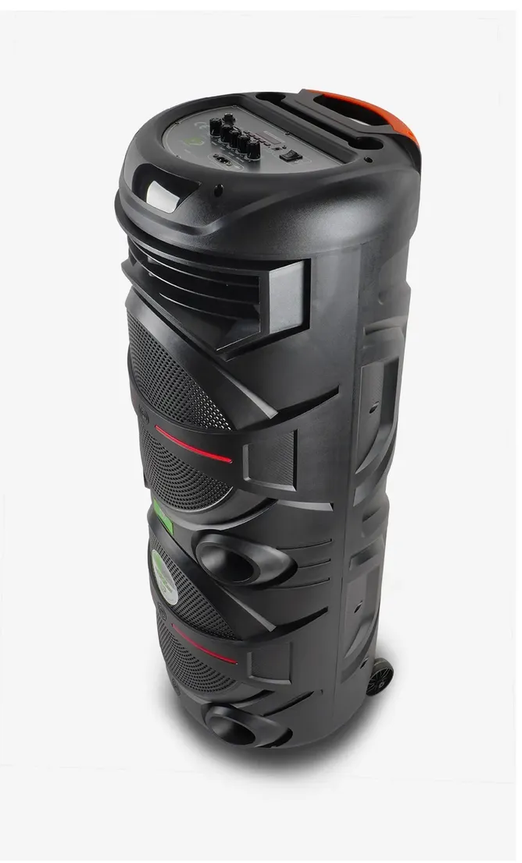 Parlante Bluetooth Dipaoer Dp-2137 Torre 2x12 Con Micrófonos