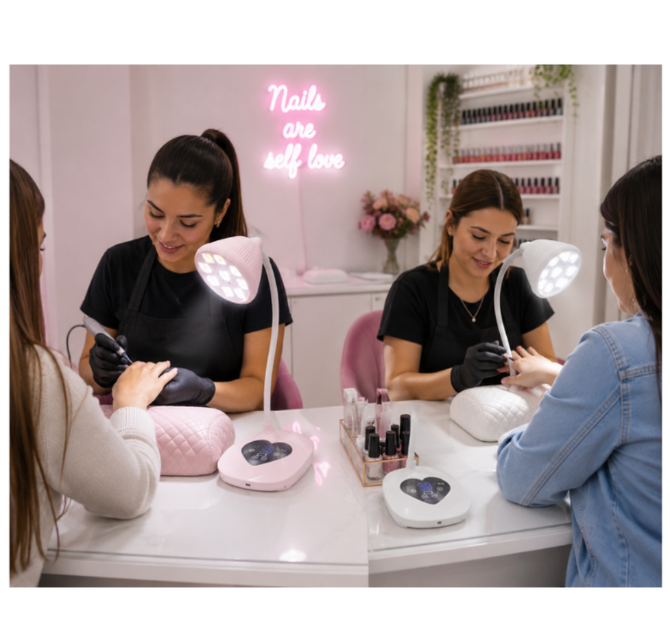 Lámpara UV LED para Uñas Recargable Sensor LY-09 Inteligente
