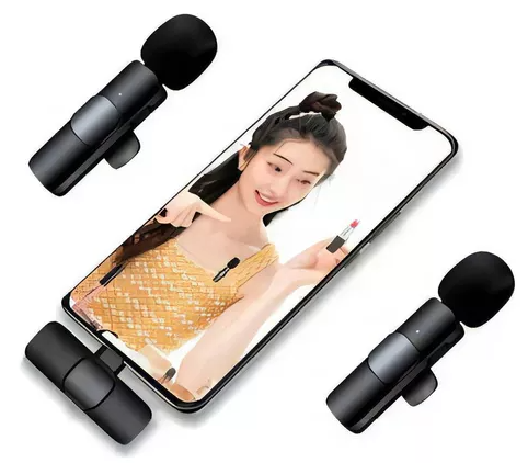 Micrófonos Inalámbricos Solapa 2 En 1 Para iPhone/tipo C