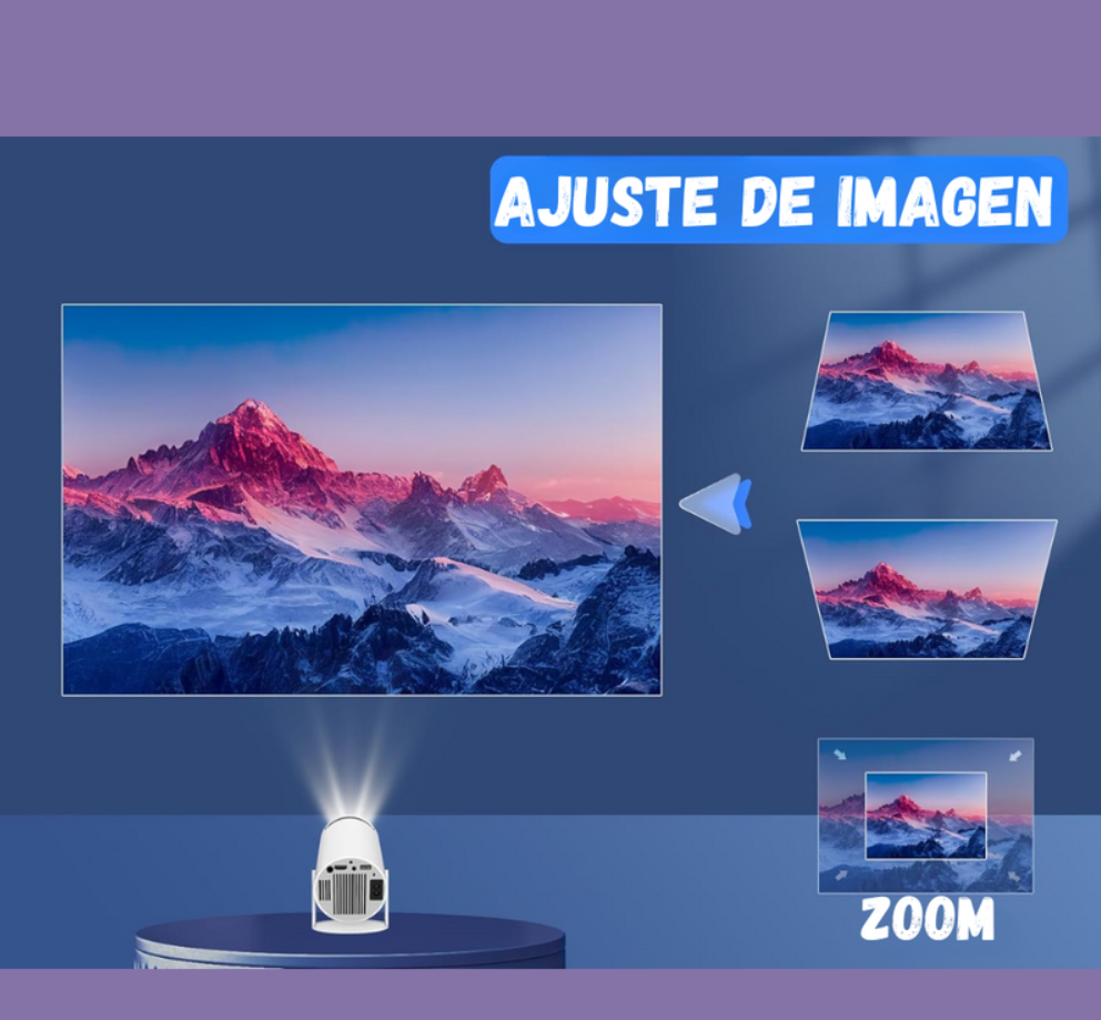 Proyector Smart 4k Hy300 Hd Wifi Bluetooth 1200LM Android 11