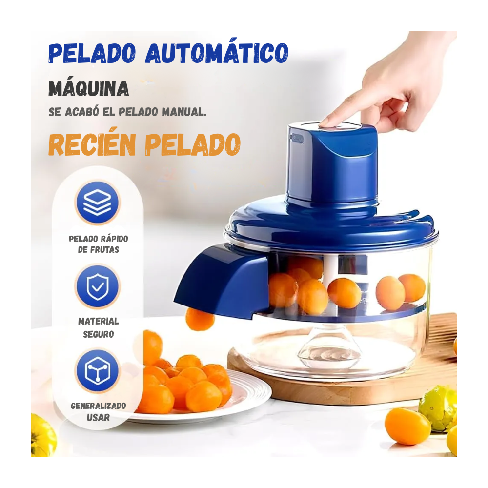 Pelador y Cortador De Frutas y Verduras Electrico Portatil Multiusos