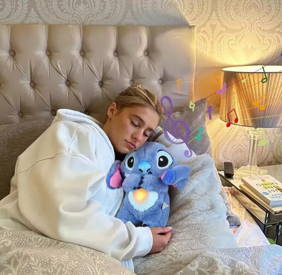 Peluche Stitch Respira Y Alivia La Ansiedad Con Sonido