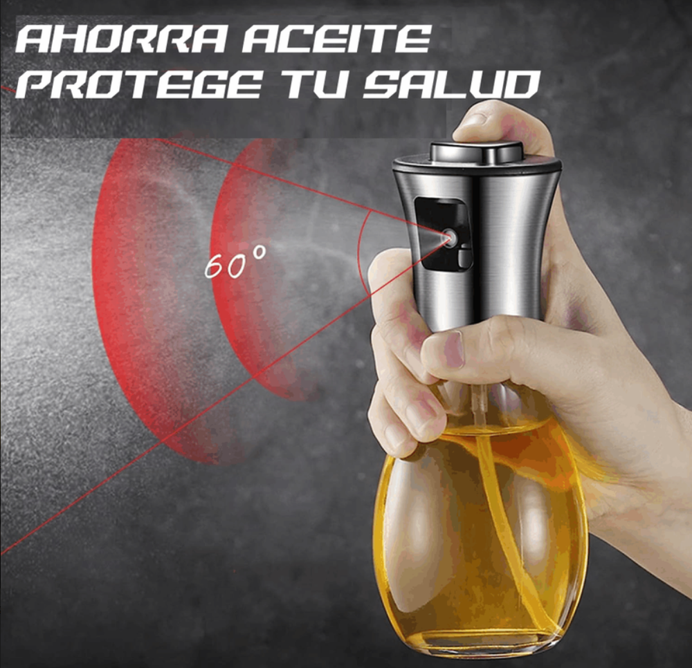 Botella Dispensador Atomizador Aceite Vinagre Spray Cocina