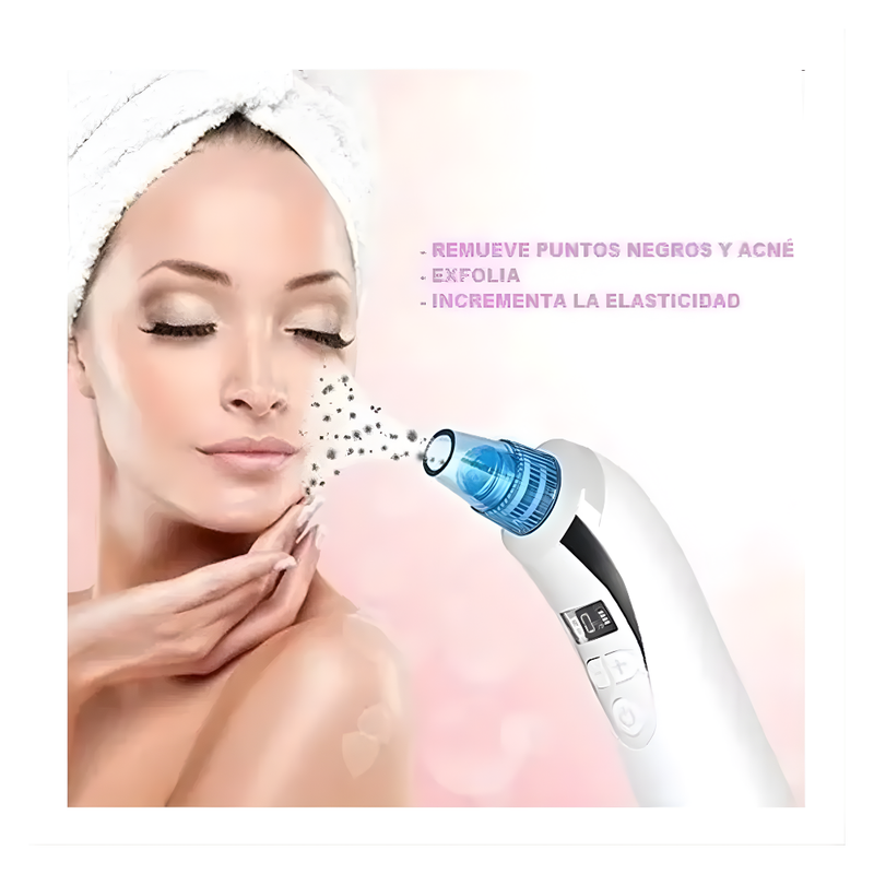 Limpiador Facial Eléctrico Recargable Con 4 Cabezales