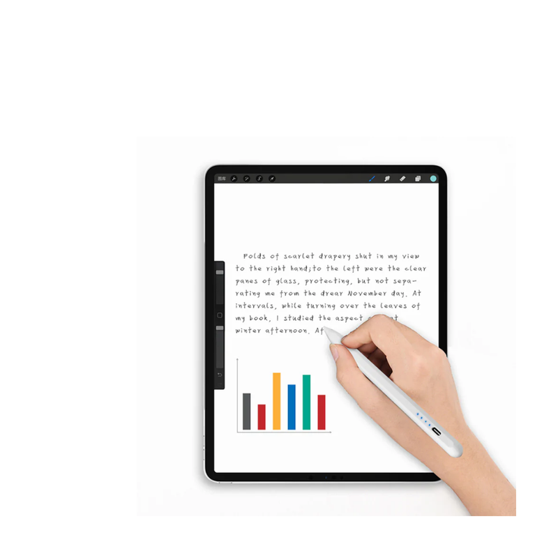 Lápiz Táctil Recargable Wiwu Pencil E Alta Precisión