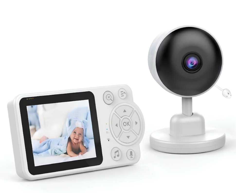 Monitor para Bebés Nuvitecno C3 con Visión Nocturna y Audio Bidireccional