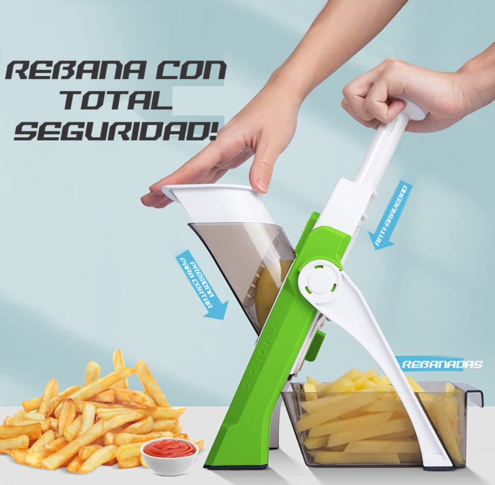 Rebanadora Segura Mandolina Picadora De Verduras Hortalizas