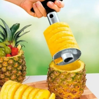 Pelador  Cortador de Piña Profesional Acero Inoxidable Mango Ergonomico