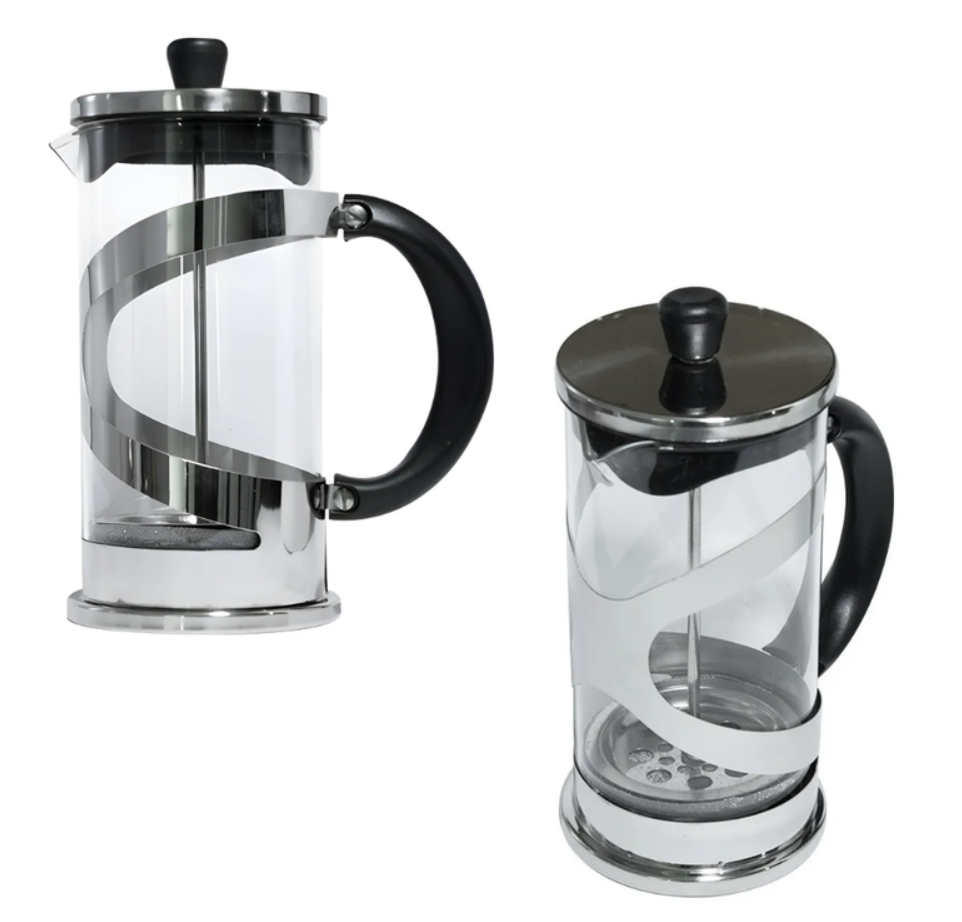 Cafetera Prensa Francesa De Lujo Vidrio 350 ML Con Filtro