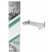 Tendero Telescópico de Pared Plegable Diseño Compacto y Elegante