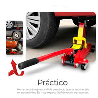 Gato Hidráulico 2 Toneladas Para Auto Tipo Carro Resistente