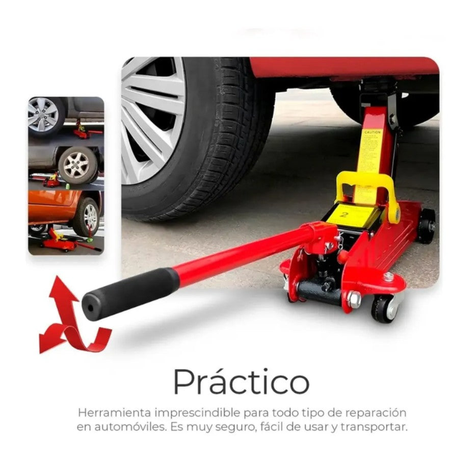 Gato Hidráulico 2 Toneladas Para Auto Tipo Carro Resistente