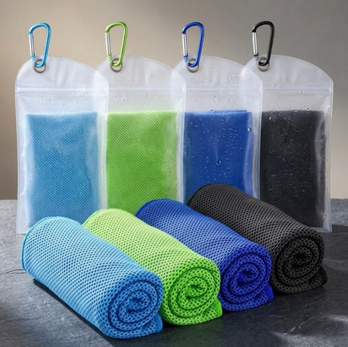 Toalla Enfriamiento Instantáneo Pack x4 Gym Deporte