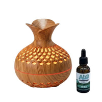 Humidificador Difusor Ultrasónico Jarrón Florero Mas Esencia