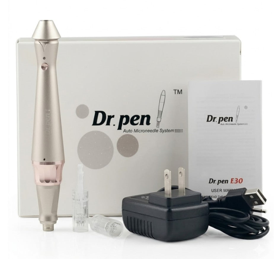 Dr Pen E30 Dermapen Inalámbrico Microneedling Facial + 2 Cartuchos