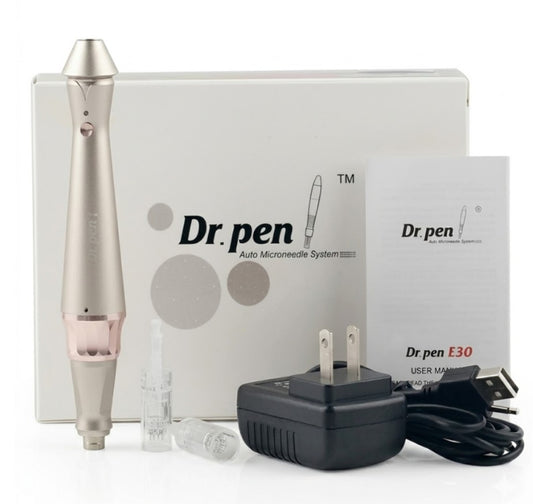 Dr Pen E30 Dermapen Inalámbrico Microneedling Facial + 2 Cartuchos