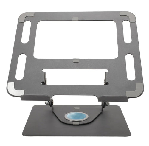 Soporte Laptop Ajustable Metal Base Antideslizante Tablet Gris Oscuro
