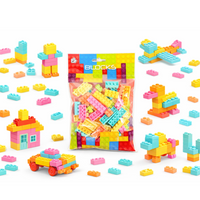Set Bloques Armables Tipo Ladrillo 100 Piezas Creativo 100