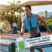 Toalla Enfriamiento Instantáneo Pack x4 Gym Deporte