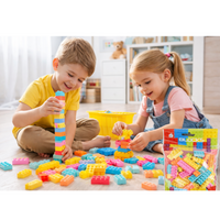 Set Bloques Armables Tipo Ladrillo 100 Piezas Creativo 100