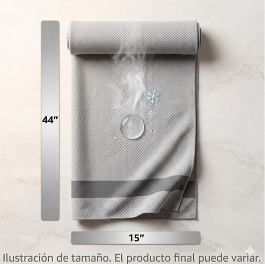 Toalla Enfriamiento Instantáneo Pack x4 Gym Deporte