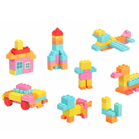 Set Bloques Armables Tipo Ladrillo 100 Piezas Creativo 100