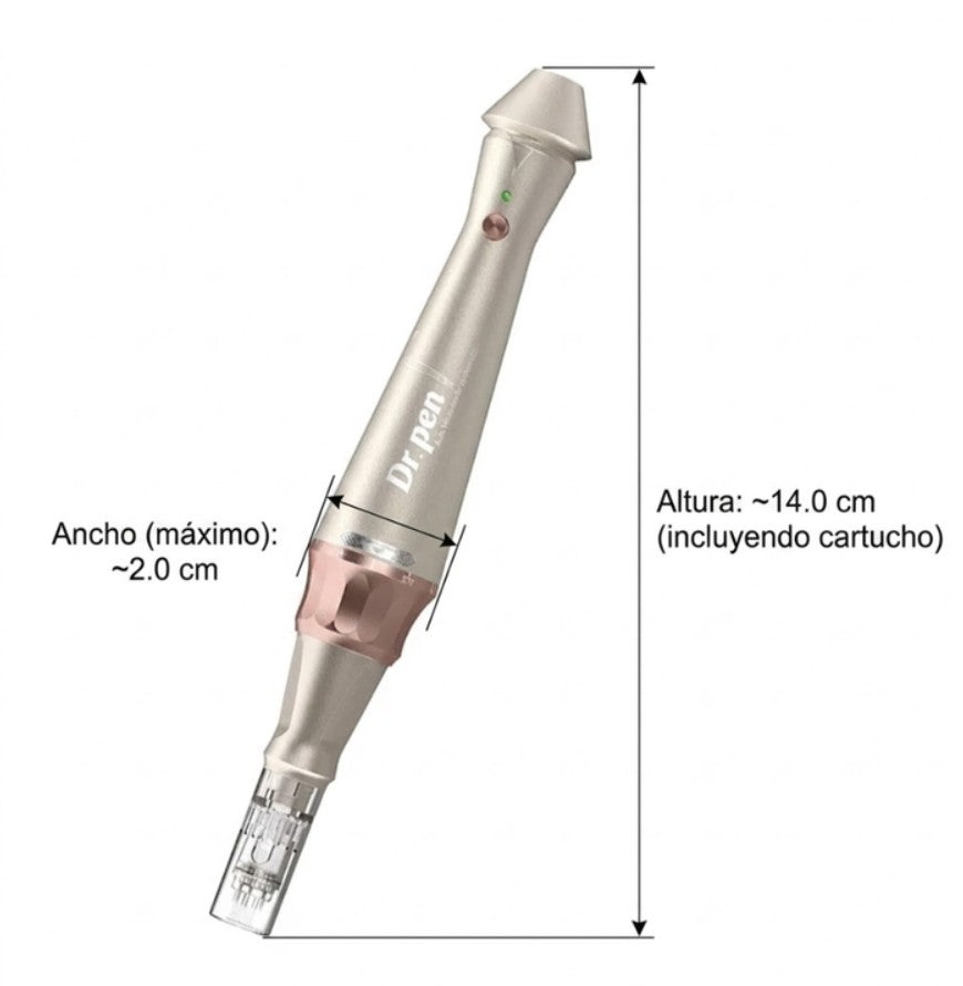 Dr Pen E30 Dermapen Inalámbrico Microneedling Facial + 2 Cartuchos